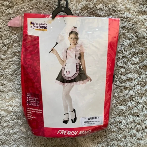 chinese dress ladies Button French Maid Dress
